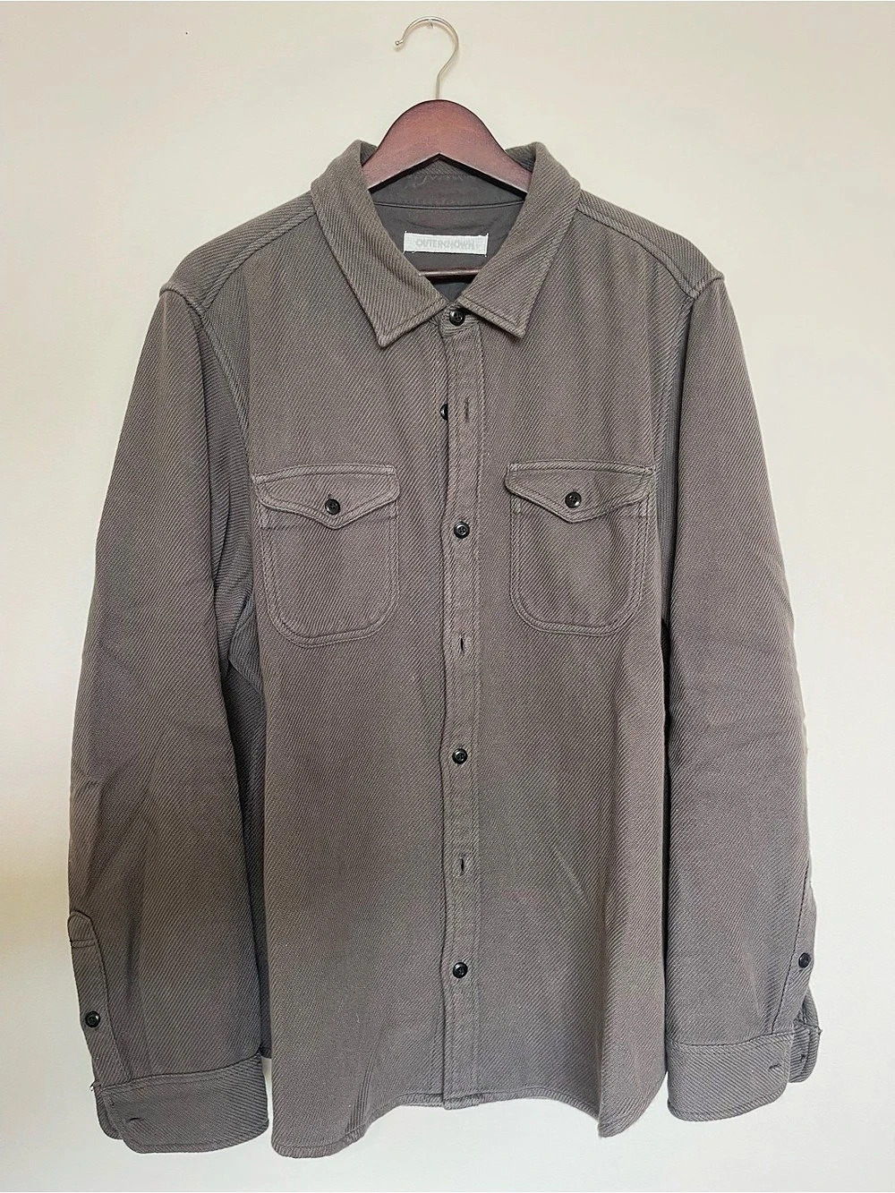 Outerknown Men’s Blanket Shirt Size XL Like New